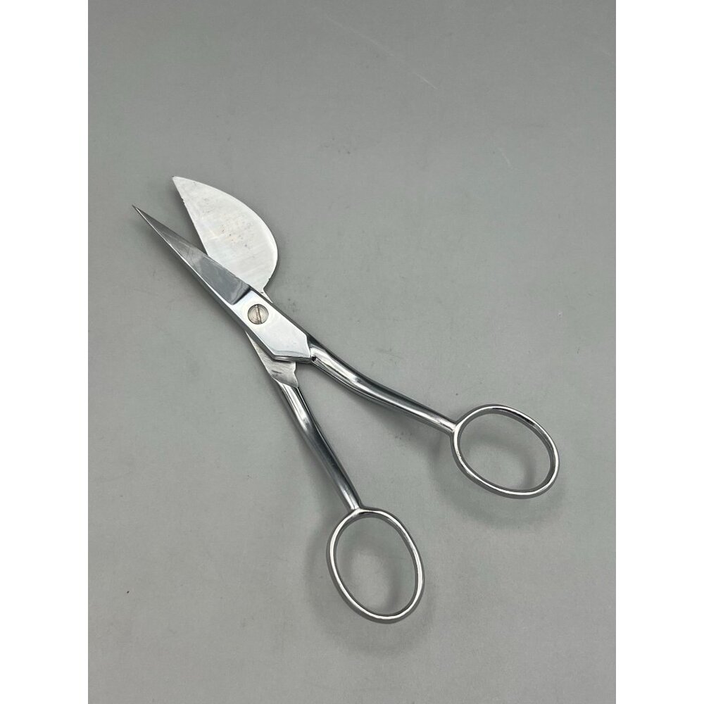 Gingher Germany 6" Scissors Steel Paddle Blade Shears Precision Cutting Fabrics